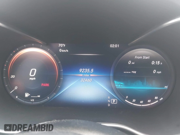 2021 Mercedes-Benz C 300 with VIN W1KWF8DB5MR650484, listed as a IAAI auction lot 42190143 with 32,460 mi miles and . Bid and sale history available at DreamBid. Image 7.