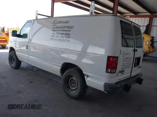 2014 Ford Econoline Cargo Commercial with VIN 1FTNE2EW3EDA31341, listed as a IAAI auction lot 42148317 with 146,158 mi miles and . Bid and sale history available at carsss.com. Image 3.