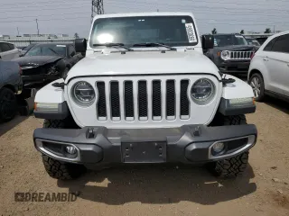 2018 Jeep Wrangler Unlimited Sahara z VIN 1C4HJXEG5JW165071, wystawiony jako Copart lot #59302865 z przebiegiem Nie podano mil oraz Czysty tytuł • Clean title. Historia ofert i sprzedaży dostępna na DreamBid. Obrazek 5.