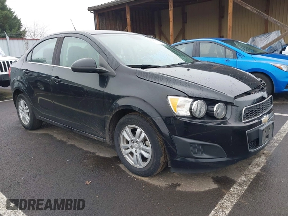 2012 Chevrolet Sonic LT with VIN 1G1JC5SH2C4189168, listed as a IAAI auction lot 41346729 with 79,389 mi miles and . Bid and sale history available at DreamBid. Image 1.