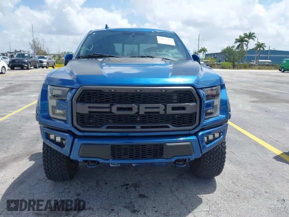 2019 Ford F-150 Raptor with VIN 1FTFW1RG7KFC85441, listed as a IAAI auction lot 41957705 with 16,400 mi miles. Bid and sale history available at carsss.com. Image 6.