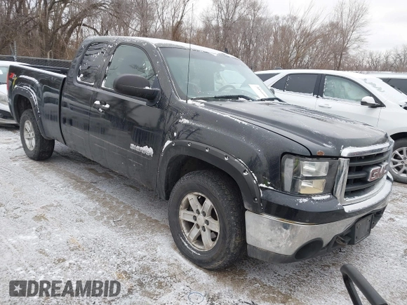 2009 GMC Sierra 1500 SLE with VIN 1GTEK29099Z296837, listed as a IAAI auction lot 41604029 with 198,881 mi miles and . Bid and sale history available at DreamBid. Image 1.