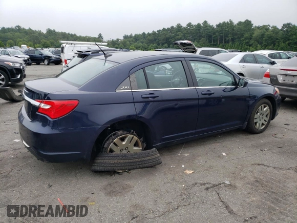 2014 Chrysler 200 LX with VIN 1C3CCBAB7EN211405, listed as a Copart auction lot 64293404 with 218,355 mi miles and Clean Title. Bid and sale history available at DreamBid. Image 3.