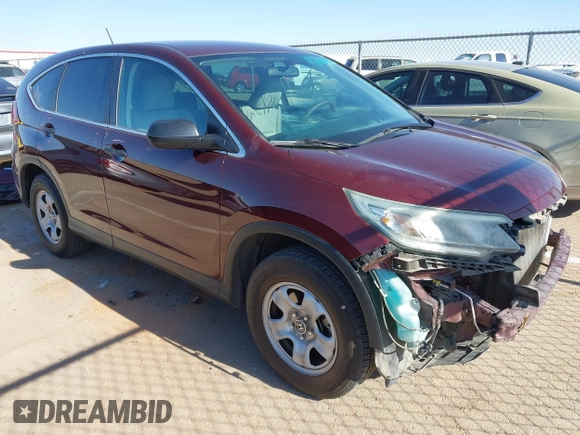 2015 Honda CR-V LX z VIN 2HKRM3H39FH505185, wystawiony jako IAAI lot #42288822 z przebiegiem 145 311 mil mil oraz . Historia ofert i sprzedaży dostępna na DreamBid. Obrazek 1.