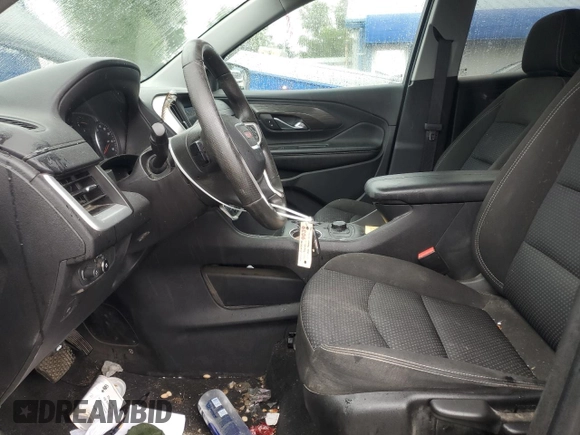 2022 GMC Terrain SLE with VIN 3GKALMEV8NL298044, listed as a Copart auction lot 60679945 with 68,814 mi miles and Salvage title. Bid and sale history available at DreamBid. Image 7.