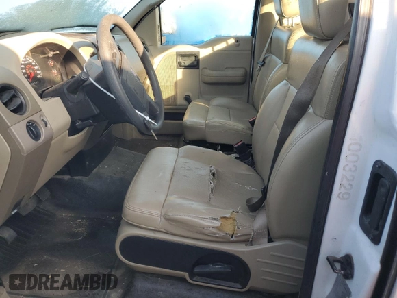 2008 Ford F-150 XL with VIN 1FTRF12238KC95315, listed as a Copart auction lot 79739344 with 170,710 mi miles and Salvage title. Bid and sale history available at DreamBid. Image 7.