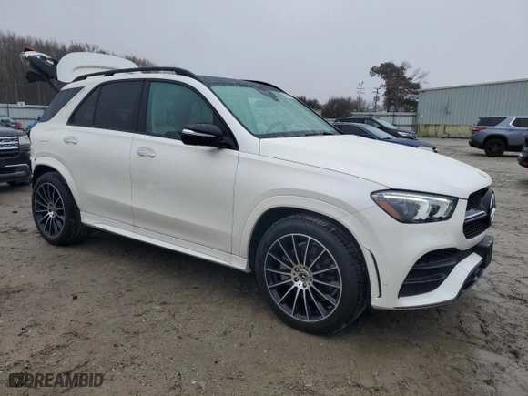 2023 Mercedes-Benz GLE with VIN 4JGFB5KB8PA860700, listed as a Copart auction lot 85038664 with NaN miles and Salvage Title. Bid and sale history available at carsss.com. Image 4.