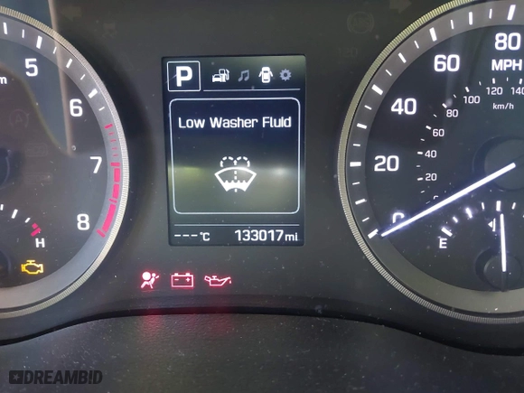 2017 Hyundai Tucson Value with VIN KM8J33A24HU343231, listed as a IAAI auction lot 41395327 with 133,017 mi miles. Bid and sale history available at carsss.com. Image 16.