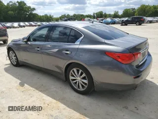 2017 Infiniti Q50 Premium z VIN JN1EV7APXHM732252, wystawiony jako Copart lot #50937795 z przebiegiem 109 219 mil mil oraz Szkody całkowita. Historia ofert i sprzedaży dostępna na DreamBid. Obrazek 2.
