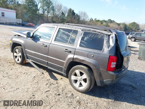 2014 Jeep Patriot Latitude with VIN 1C4NJPFB7ED856531, listed as a IAAI auction lot 41686649 with 107,889 mi miles and . Bid and sale history available at carsss.com. Image 3.