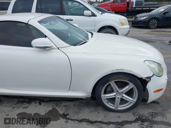 2003 Lexus SC 430 with VIN JTHFN48Y630048490, listed as a IAAI auction lot 41392967 with 163,807 mi miles and . Bid and sale history available at DreamBid. Image 17.