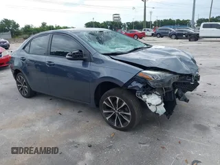 2018 Toyota Corolla L with VIN 5YFBURHE1JP814781, listed as a IAAI auction lot 42408378 with 115,543 mi miles and . Bid and sale history available at DreamBid. Image 1.