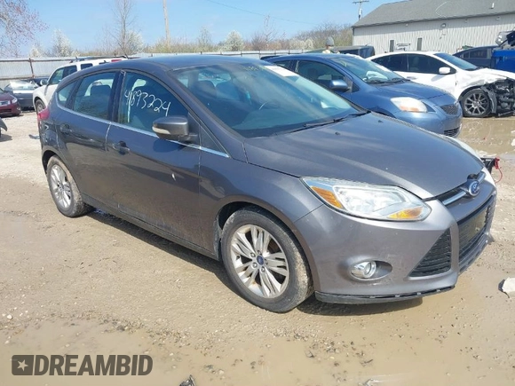 2012 Ford Focus SEL with VIN 1FAHP3M23CL460208, listed as a IAAI auction lot 41893224 with 146,553 mi miles. Bid and sale history available at carsss.com. Image 1.
