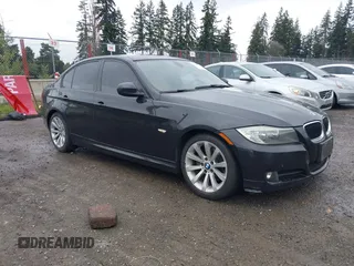 2011 BMW 3 Series 328i with VIN WBAPH5G59BNM80743, listed as a IAAI auction lot 41845620 with 102,137 mi miles. Bid and sale history available at carsss.com. Image 1.