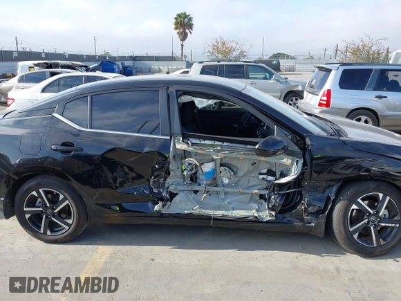 2024 Nissan Sentra SV with VIN 3N1AB8CVXRY256902, listed as a IAAI auction lot 42326382 with 12,796 mi miles and . Bid and sale history available at DreamBid. Image 13.