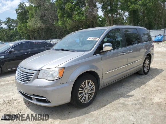 2014 Chrysler Town & Country Touring-L with VIN 2C4RC1CG1ER413040, listed as a Copart auction lot 54740175 with 97,480 mi miles and Clean Title. Bid and sale history available at carsss.com. Image 1.