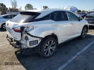 2018 Lexus RX with VIN 2T2BGMCA2JC024657, listed as a Copart auction lot 46326325 with 55,267 mi miles and Salvage Title. Bid and sale history available at carsss.com. Image 3.