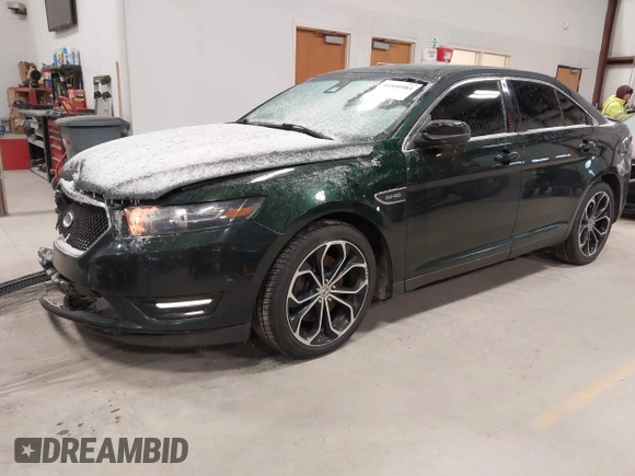 2013 Ford Taurus SHO z VIN 1FAHP2KT8DG142620, wystawiony jako IAAI lot #41800583 z przebiegiem 175 812 mil mil oraz . Historia ofert i sprzedaży dostępna na DreamBid. Obrazek 2.