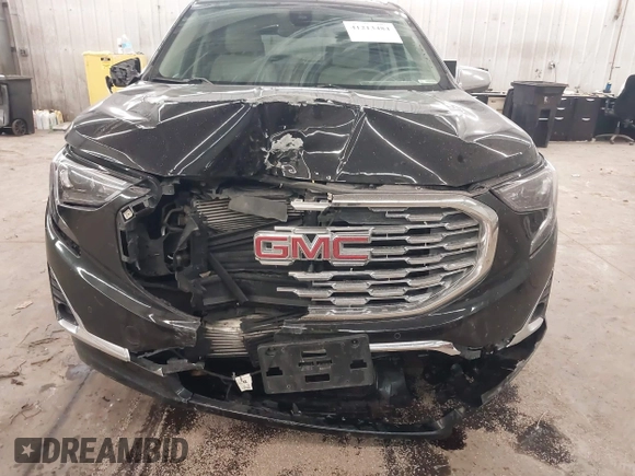 2020 GMC Terrain Denali with VIN 3GKALXEX5LL343098, listed as a IAAI auction lot 41213484 with 51,346 mi miles and . Bid and sale history available at DreamBid. Image 6.