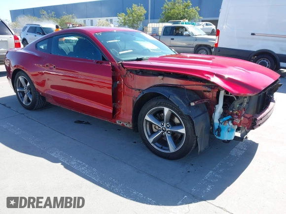 2017 Ford Mustang V6 with VIN 1FA6P8AM7H5266142, listed as a IAAI auction lot 41993504 with 53,107 mi miles and . Bid and sale history available at carsss.com. Image 1.