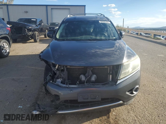 2013 Nissan Pathfinder SL with VIN 5N1AR2MN5DC628518, listed as a Copart auction lot 69506484 with 217,027 mi miles and Salvage Title. Bid and sale history available at DreamBid. Image 5.