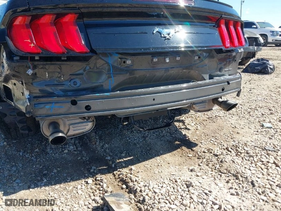 2023 Ford Mustang EcoBoost with VIN 1FATP8UH1P5105379, listed as a IAAI auction lot 41655830 with NaN miles. Bid and sale history available at carsss.com. Image 6.