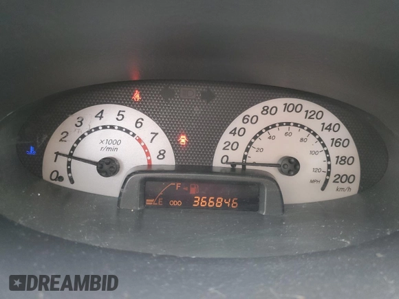2005 Toyota ECHO z VIN JTDKT123450078141, wystawiony jako Copart lot #57469845 z przebiegiem 366 846 mil mil oraz Czysty tytuł • Clean title. Historia ofert i sprzedaży dostępna na DreamBid. Obrazek 9.
