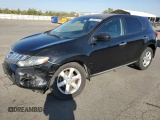 2010 Nissan Murano SL with VIN JN8AZ1MW6AW134271, listed as a Copart auction lot 72604254 with 157,224 mi miles and Salvage Title. Bid and sale history available at carsss.com. Image 1.