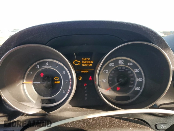 2013 Acura MDX Advance with VIN 2HNYD2H89DH501512, listed as a Copart auction lot 87411424 with 96,494 mi miles and Salvage Title. Bid and sale history available at DreamBid. Image 9.