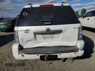 2010 Mercury Mountaineer Premier with VIN 4M2EN4JE4AUJ06304, listed as a Copart auction lot 75058694 with 83,883 mi miles and Salvage Title. Bid and sale history available at carsss.com. Image 6.