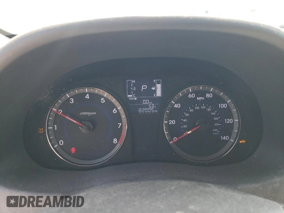 2015 Hyundai Accent GLS with VIN KMHCT4AE1FU847001, listed as a Copart auction lot 52442325 with 82,005 mi miles and Salvage Title. Bid and sale history available at carsss.com. Image 9.