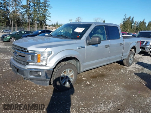 2018 Ford F-150 XL with VIN 1FTFW1E54JFE69982, listed as a IAAI auction lot 41666352 with 80,267 mi miles. Bid and sale history available at carsss.com. Image 18.