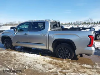 2024 Toyota Tundra 4WD Platinum with VIN 5TFNA5DB7RX142071, listed as a IAAI auction lot 41830623 with 23,163 mi miles. Bid and sale history available at carsss.com. Image 14.
