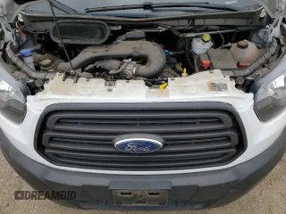 2019 Ford Transit with VIN 1FTYR1YM3KKA34592, listed as a Copart auction lot 48995965 with 12,557 mi miles and Salvage title. Bid and sale history available at DreamBid. Image 13.
