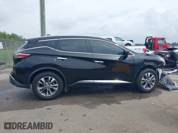 2018 Nissan Murano SV with VIN 5N1AZ2MG7JN108130, listed as a IAAI auction lot 42081689 with 114,765 mi miles and . Bid and sale history available at carsss.com. Image 13.