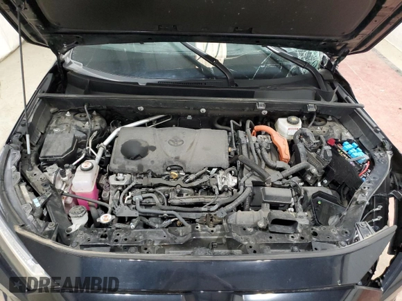 2023 Toyota RAV4 Hybrid XLE Premium with VIN 4T3B6RFV4PU121604, listed as a Copart auction lot 49998145 with 52,573 mi miles and Salvage Title. Bid and sale history available at carsss.com. Image 12.