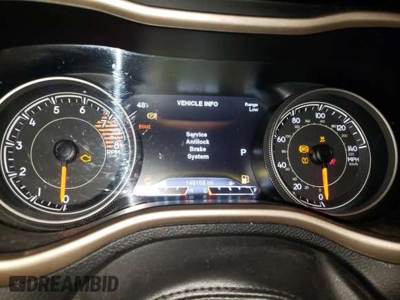 2016 Jeep Cherokee Limited с VIN 1C4PJMDSXGW115422, выставлен на аукционе Copart как лот 84041724 с пробегом 149 168 миль миль и Списание • Salvage title. История ставок и продаж доступна на DreamBid. Изображение 9.