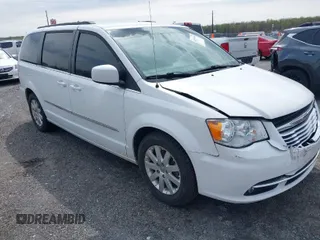 2016 Chrysler Town & Country Touring with VIN 2C4RC1BG6GR295037, listed as a IAAI auction lot 41997130 with 125,533 mi miles. Bid and sale history available at carsss.com. Image 1.