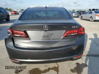 2016 Acura TLX with VIN 19UUB1F33GA008764, listed as a Copart auction lot 53003715 with 81,496 mi miles and Salvage title. Bid and sale history available at DreamBid. Image 6.