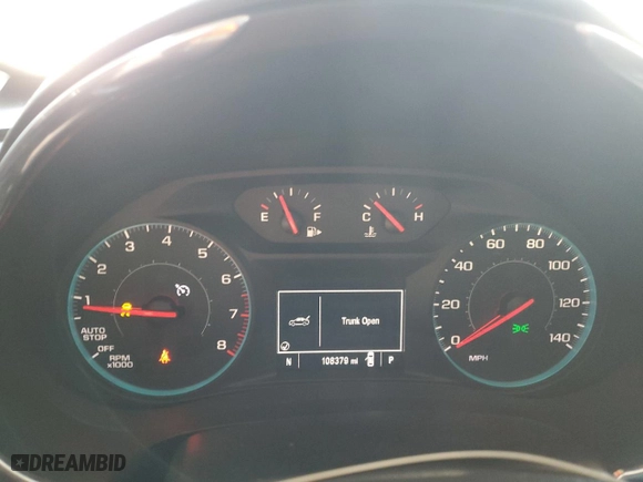 2020 Chevrolet Malibu LT with VIN 1G1ZD5ST7LF017310, listed as a Copart auction lot 52212915 with 108,379 mi miles and Salvage Title. Bid and sale history available at carsss.com. Image 9.