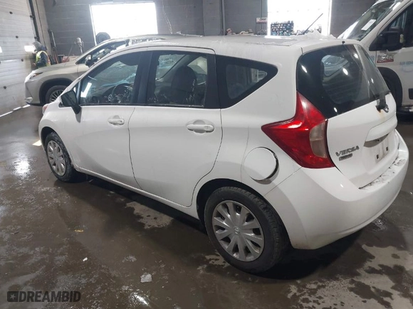2015 Nissan Versa Note S with VIN 3N1CE2CP1FL427558, listed as a IAAI auction lot 41582537 with 184,663 mi miles. Bid and sale history available at carsss.com. Image 3.