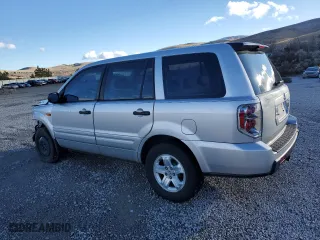 2007 Honda Pilot LX with VIN 5FNYF28157B045103, listed as a Copart auction lot 44583965 with 240,924 mi miles and Salvage Title. Bid and sale history available at carsss.com. Image 2.
