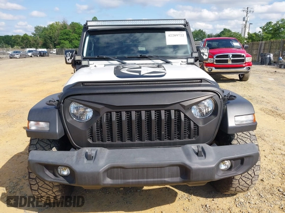 2021 Jeep Wrangler Unlimited Willys с VIN 1C4HJXDN6MW527896, выставлен на аукционе IAAI как лот 42289722 с пробегом 76 800 миль миль и . История ставок и продаж доступна на DreamBid. Изображение 12.