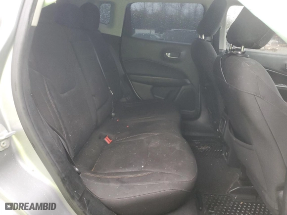 2018 Jeep Compass Sport with VIN 3C4NJDAB3JT213538, listed as a Copart auction lot 42755835 with 73,838 mi miles and Salvage Title. Bid and sale history available at carsss.com. Image 11.