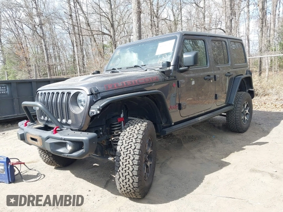 2018 Jeep Wrangler Unlimited Rubicon with VIN 1C4HJXFG8JW111195, listed as a IAAI auction lot 41916718 with 190,158 mi miles and . Bid and sale history available at DreamBid. Image 17.
