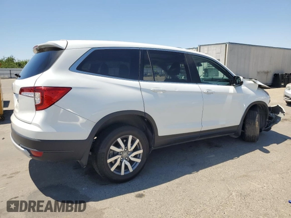 2021 Honda Pilot EX-L z VIN 5FNYF5H58MB015609, wystawiony jako Copart lot #55994845 z przebiegiem 70 190 mil mil oraz Nie do naprawy • Non repairable. Historia ofert i sprzedaży dostępna na DreamBid. Obrazek 3.