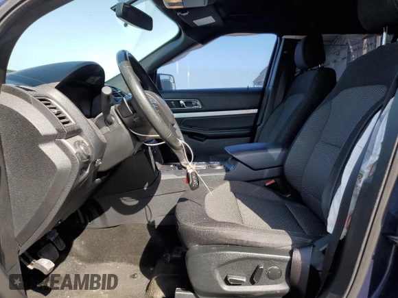 2017 Ford Explorer XLT with VIN 1FM5K7D81HGD39924, listed as a Copart auction lot 49189455 with 145,920 mi miles and Salvage Title. Bid and sale history available at DreamBid. Image 7.