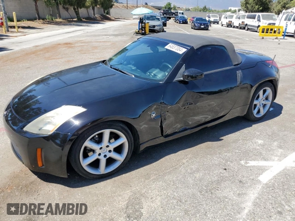 2004 Nissan 350Z Touring with VIN JN1AZ36A34T010010, listed as a Copart auction lot 64837084 with 97,180 mi miles and Salvage Title. Bid and sale history available at carsss.com. Image 1.
