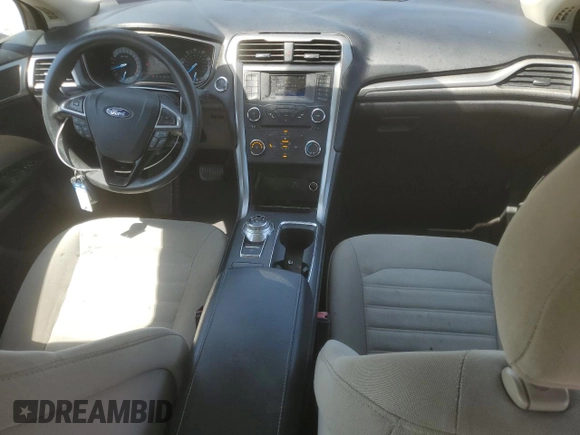 2017 Ford Fusion S with VIN 3FA6P0G7XHR186799, listed as a Copart auction lot 49870325 with 92,021 mi miles and Salvage Title. Bid and sale history available at DreamBid. Image 8.