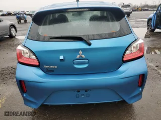 2022 Mitsubishi Mirage ES with VIN ML32AUHJ4NH008432, listed as a Copart auction lot 50357545 with 32,850 mi miles and Salvage Title. Bid and sale history available at carsss.com. Image 6.